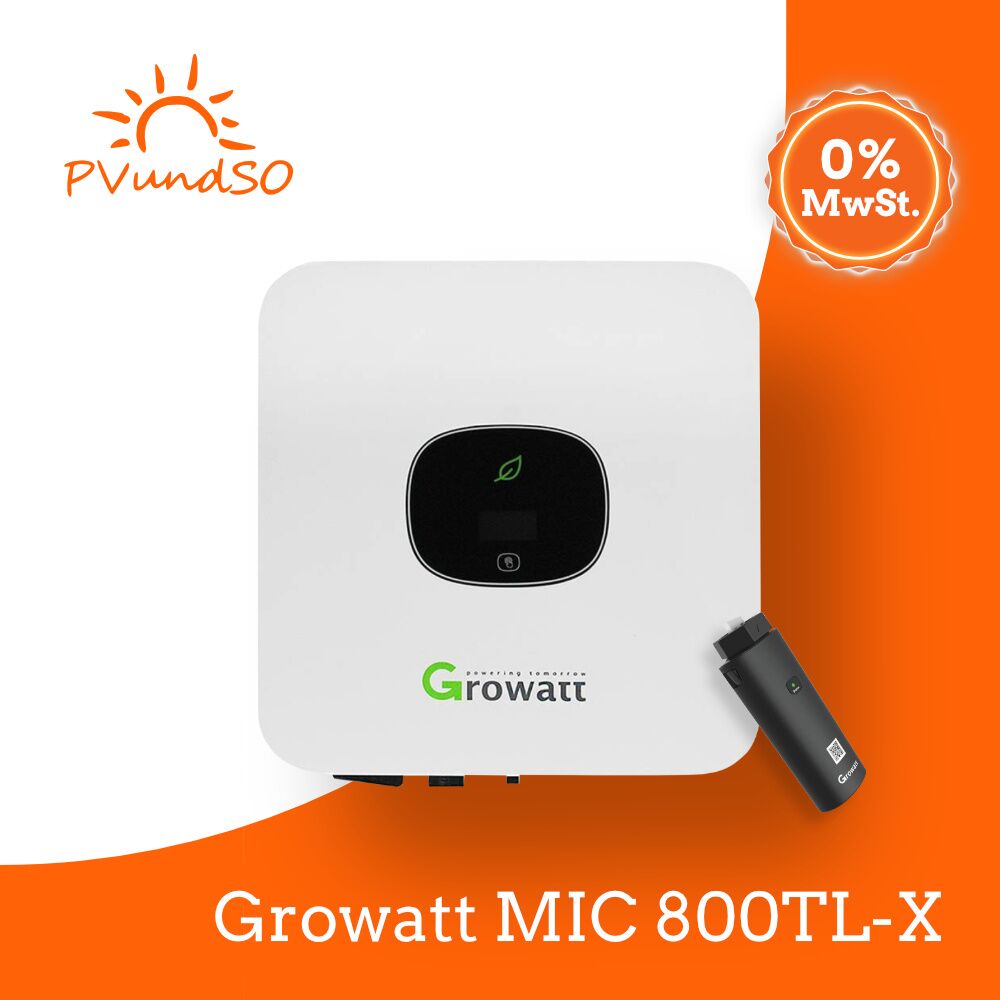 Growatt MIC 800TL-X Wechselrichter für Balkonkraftwerk – Bild 1