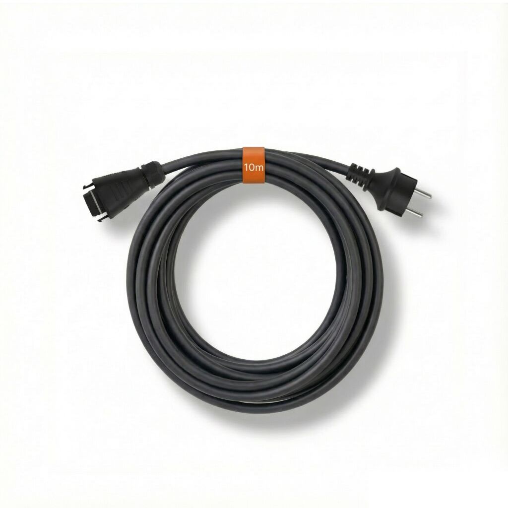 Anschlusskabel Hoymiles Bc05 Stecker Auf Schuko Stecker Fuer Hms 10m