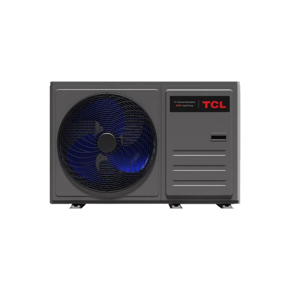 Pompe à chaleur monobloc TCL R32 Tri Thermal 8 kW | air-eau Photo du couvercle de la pompe à chaleur air/eau Tcl R32 Tri Thermal 8 kW