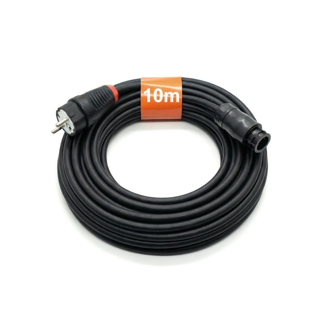 Imagen de la tapa del extremo del cable de conexión Schuko de 10 m de Betteri