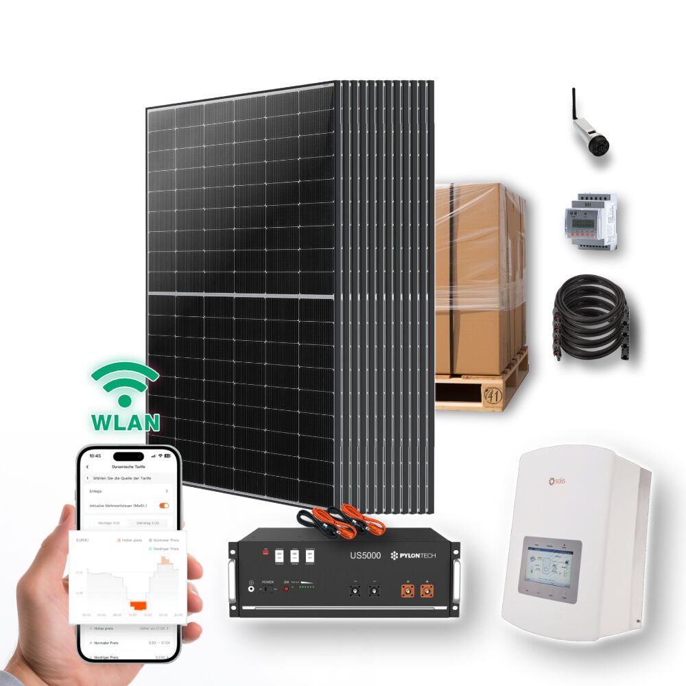5,3kw solaranlage photovoltaik mit 4,8kw speicher 5.3kw Solaranlage Photovoltaik Mit 4.8kw Speicher Titelbild