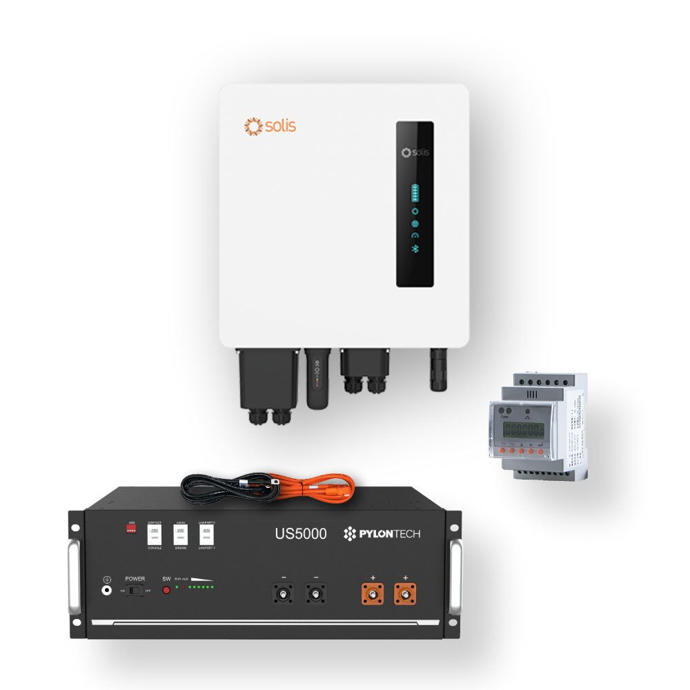 Solution de stockage Solis S6 Ea1p4.6k L Pylontech Us5000 pour systèmes photovoltaïques existants (Image de couverture)