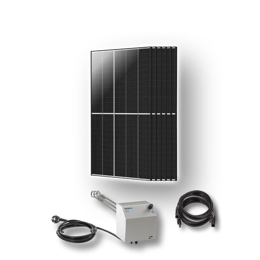 Zonnecellen voor warmwaterbereiding (Geen tekst)