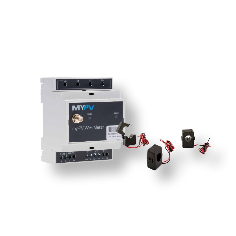 Mypv Wifi-vermogensmeter 75A zonder tekst Mypv Wifi-vermogensmeter 75A zonder tekst