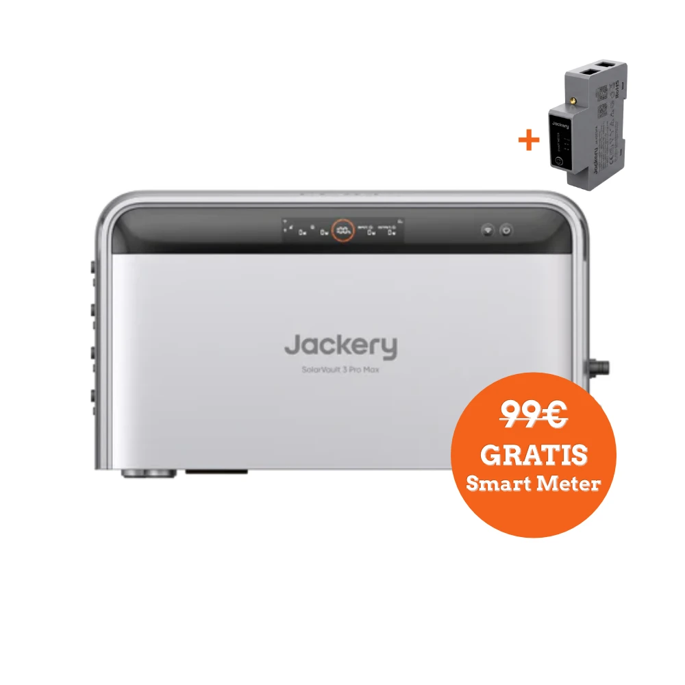 Jackery SolarVault 3 Pro Max Sistema de almacenamiento todo en uno Jackery Solarvault 3 Pro Max con inversor 001b